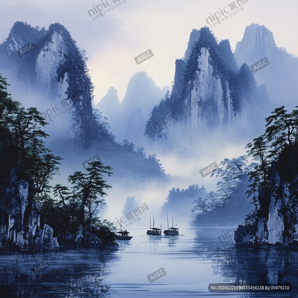 大氣高清意境山水