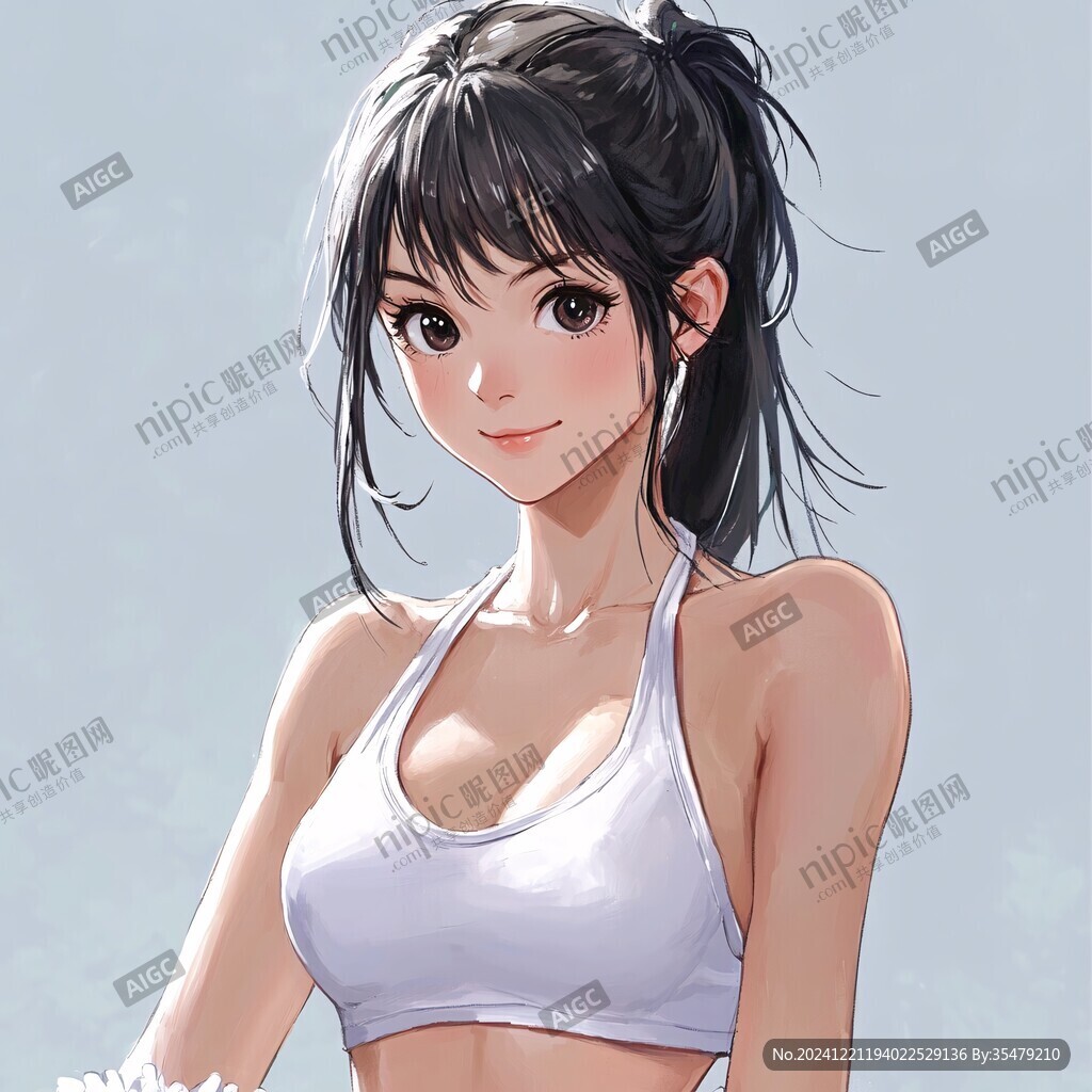 厚涂少女