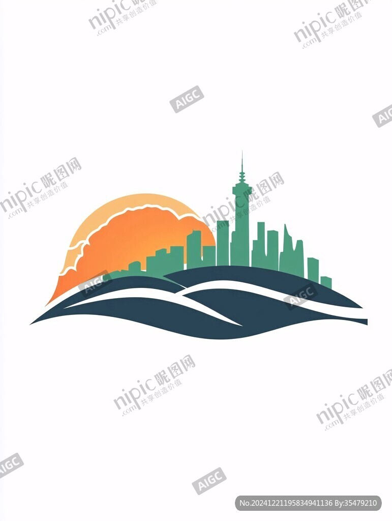 都市城市建筑logo