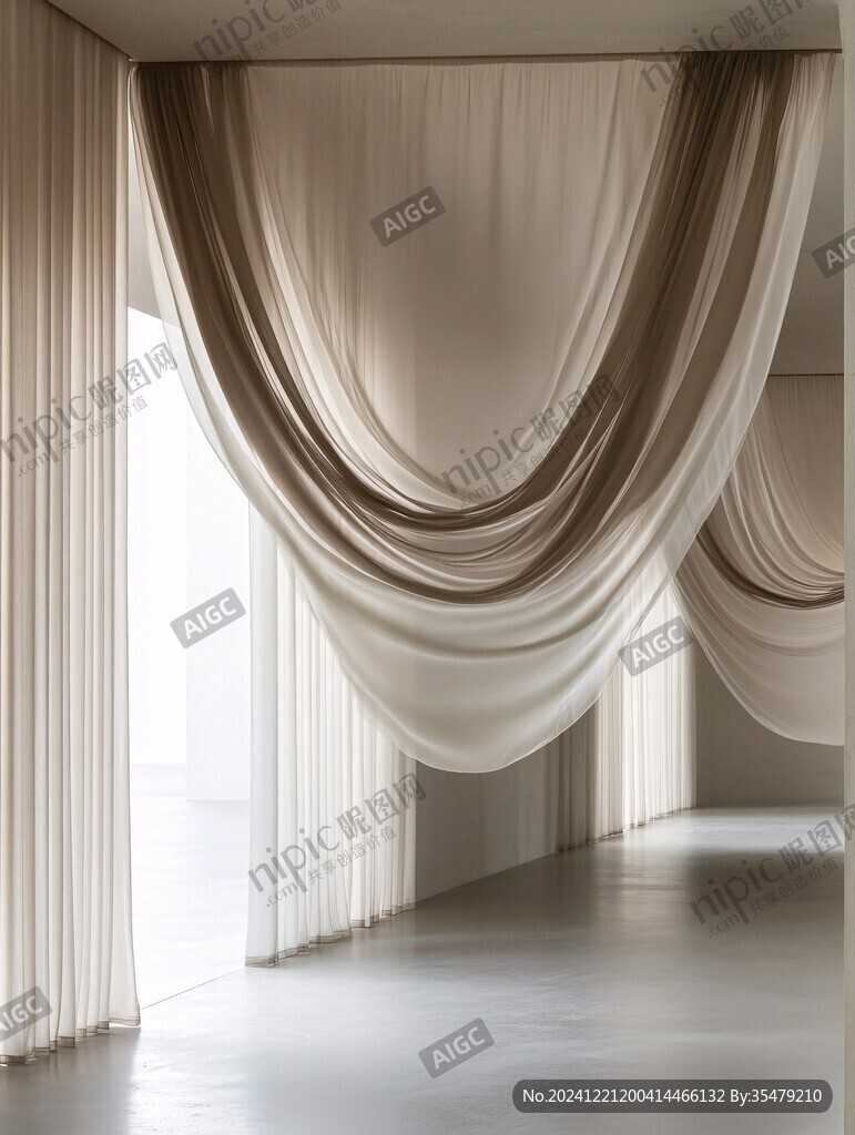 3d窗簾場景
