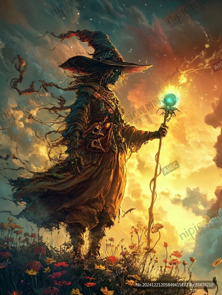 魔法師插畫