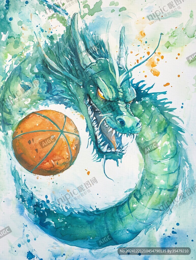 插畫龍年插畫