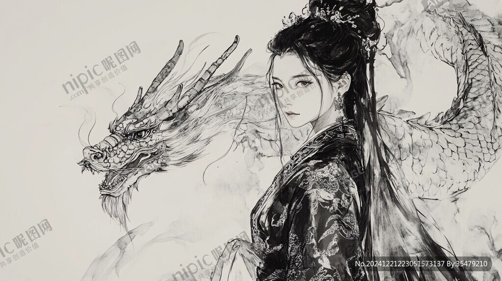 古風(fēng)龍女ip