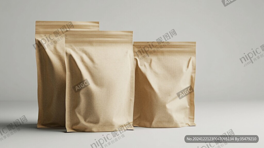食品袋模型