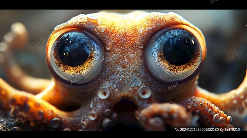 3d章魚