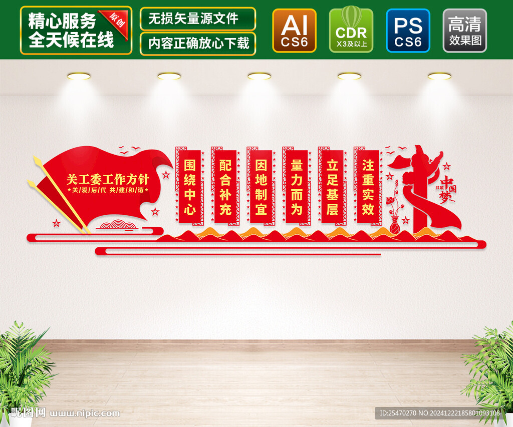 關(guān)工委文化墻