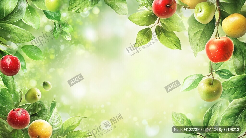 植物果實背景素材