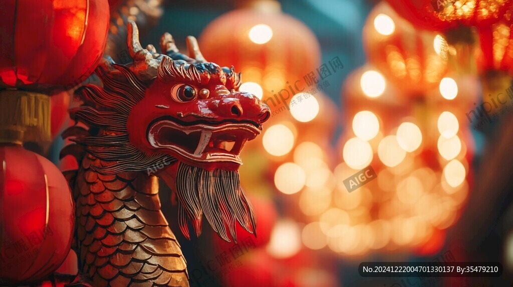 新春燈會(huì)龍燈籠