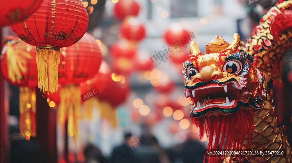 春節(jié)舞獅