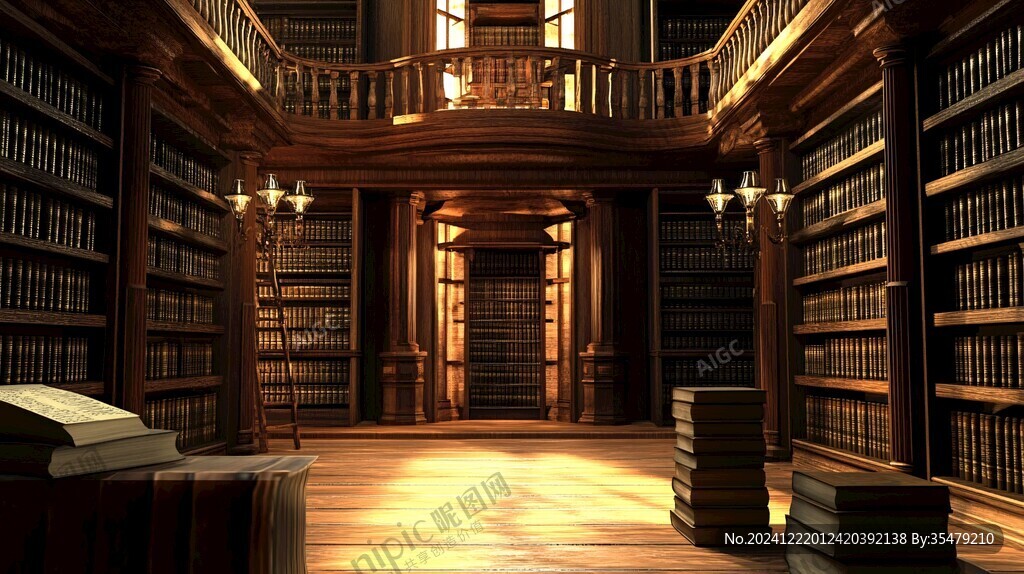 歐式圖書館