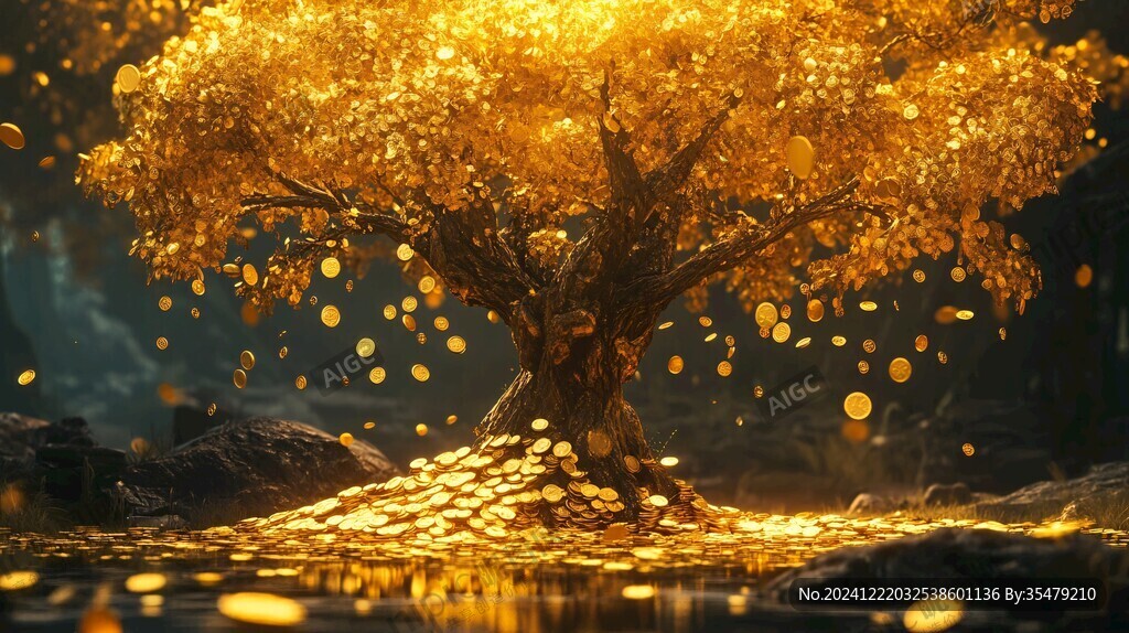 金色許愿樹(shù)