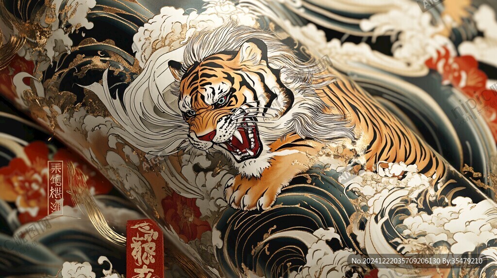 虎文創(chuàng)插畫(huà)