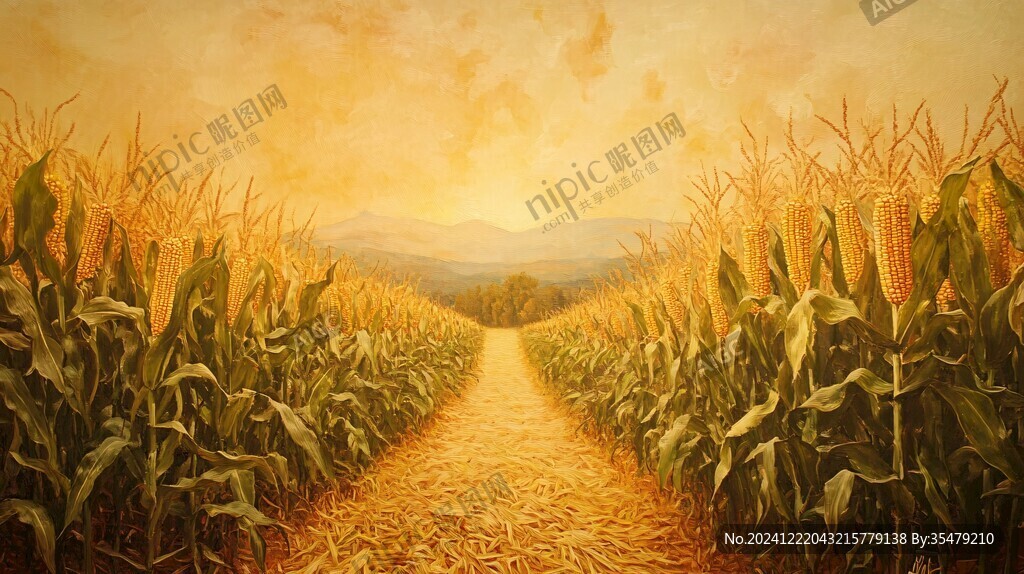 紅高粱插畫