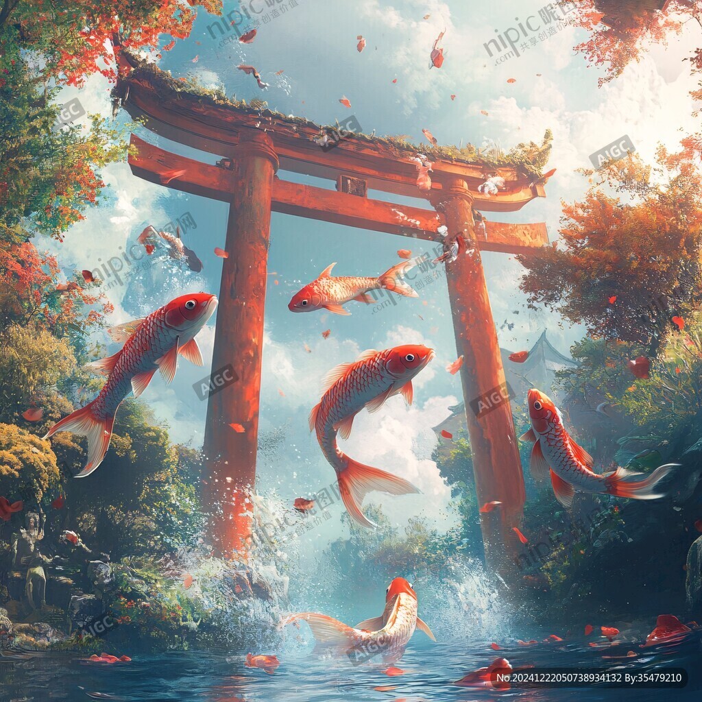 許愿池錦鯉