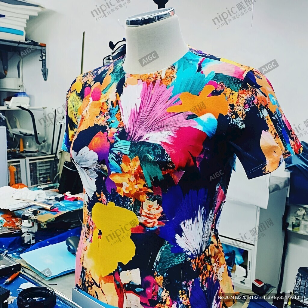 數(shù)碼印花印花衣服