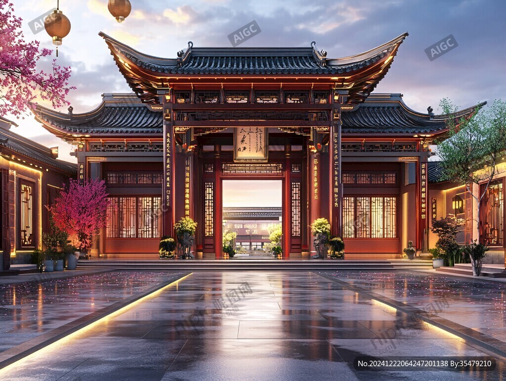 狀元門效果圖