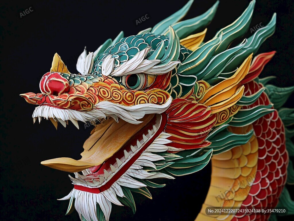 掐絲金龍