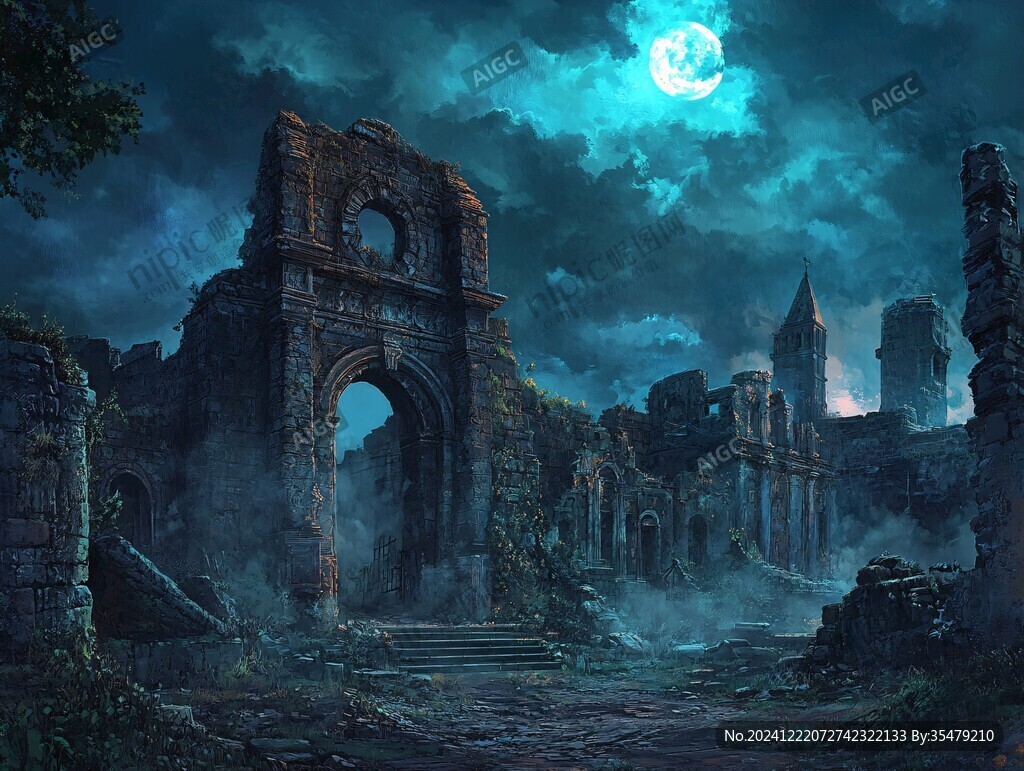歐式羅馬拱門背景