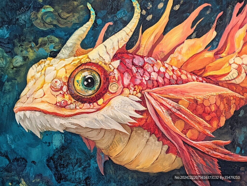 魚繪本插畫