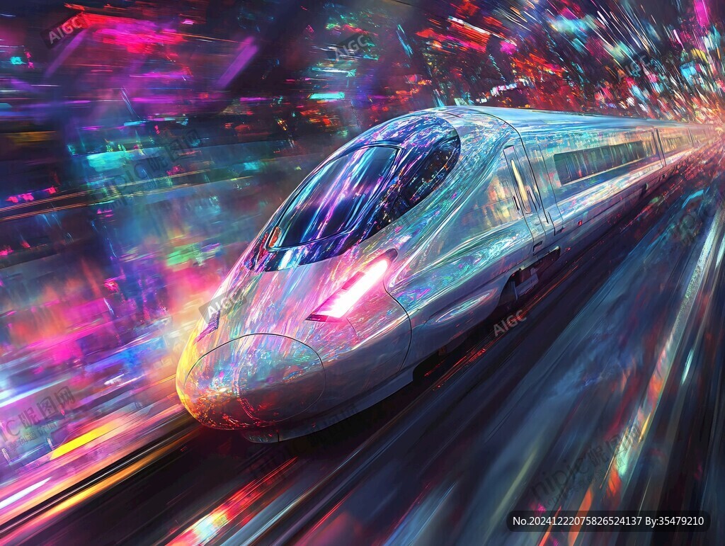 炫酷高鐵素材