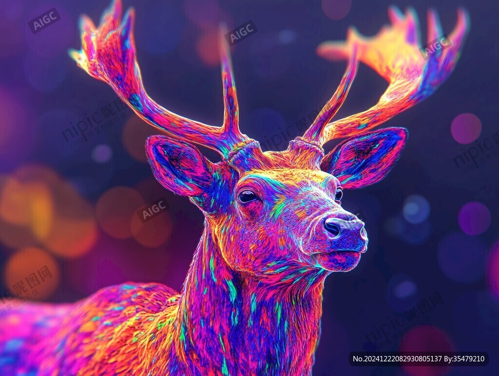 唯美夢(mèng)幻鹿