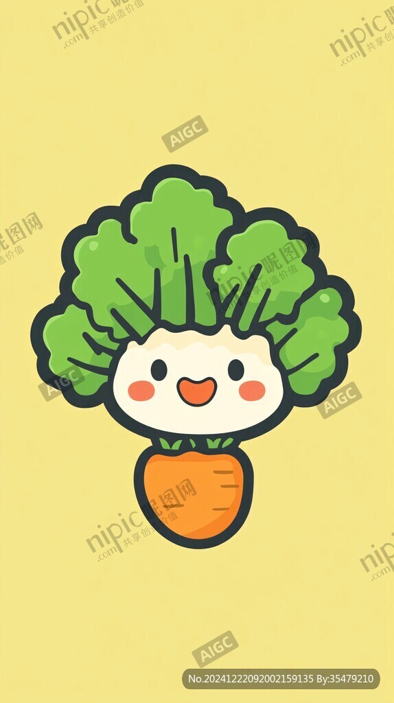 原創(chuàng)卡通蔬菜形象