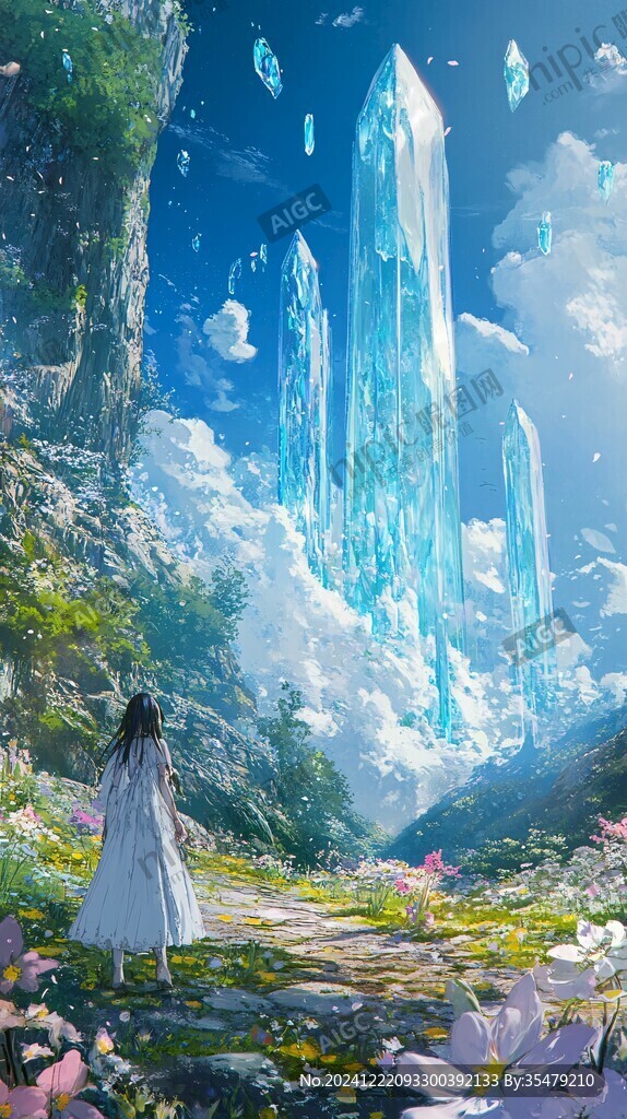 二次元夢(mèng)幻插畫