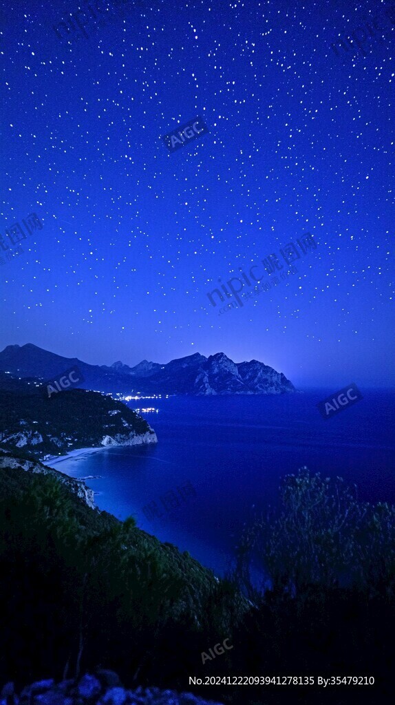星海夜景