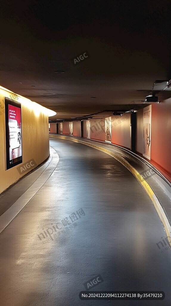 地下通道風光