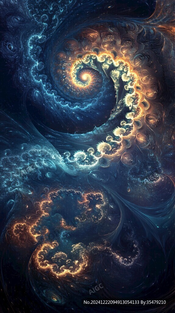 星云漩渦裝飾畫