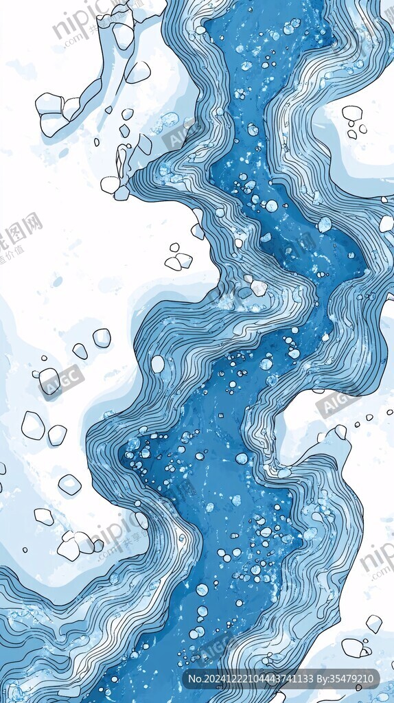流體肌理圖案