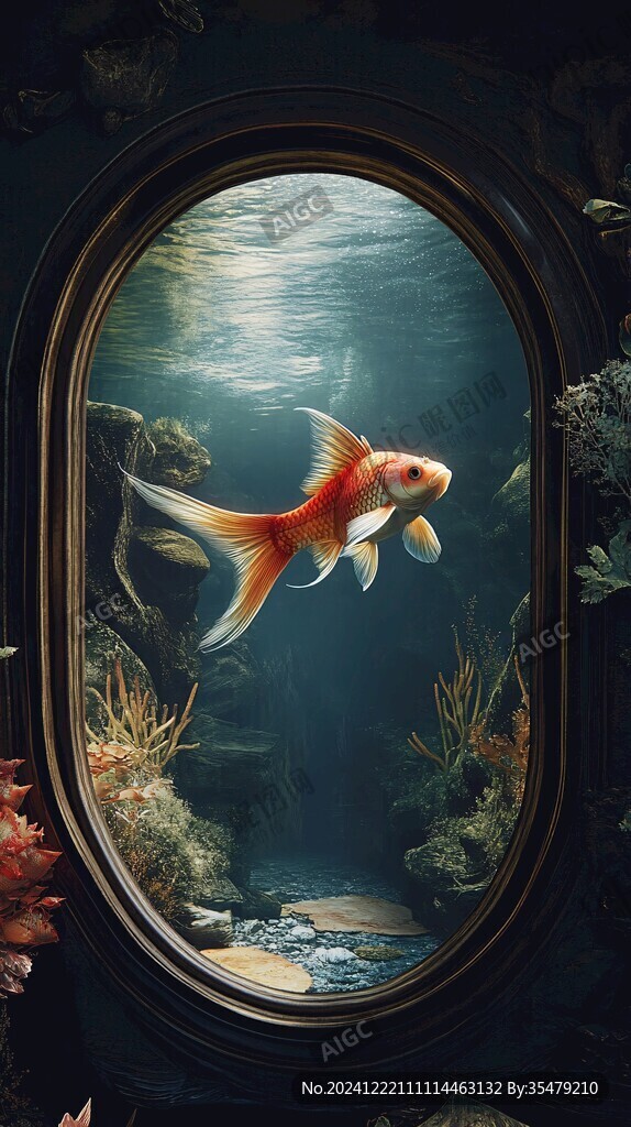 魚缸背景圖
