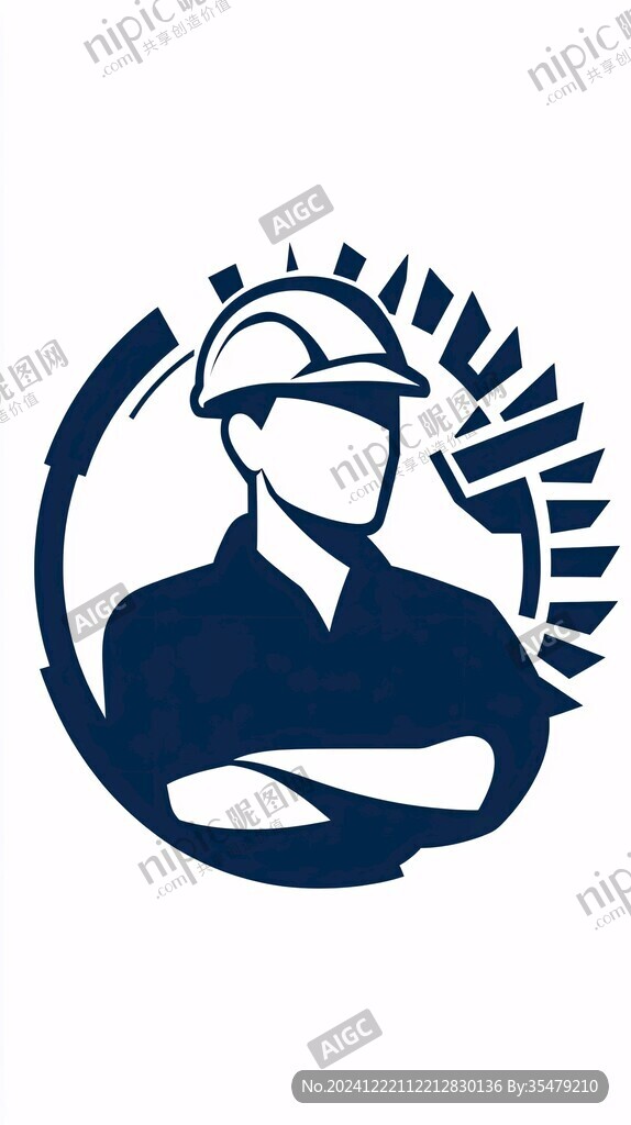 勞工工人logo