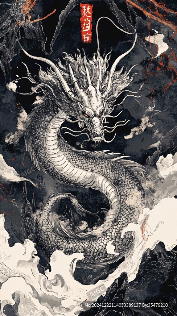 龍年插畫合集