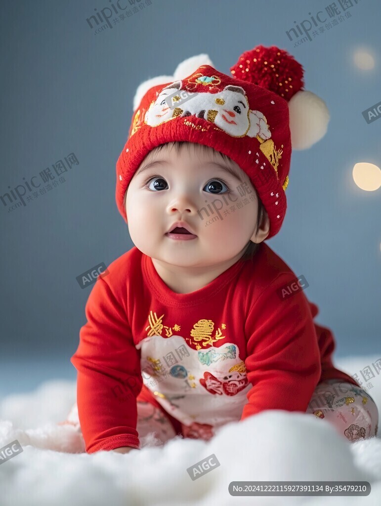 紅衣服的寶寶
