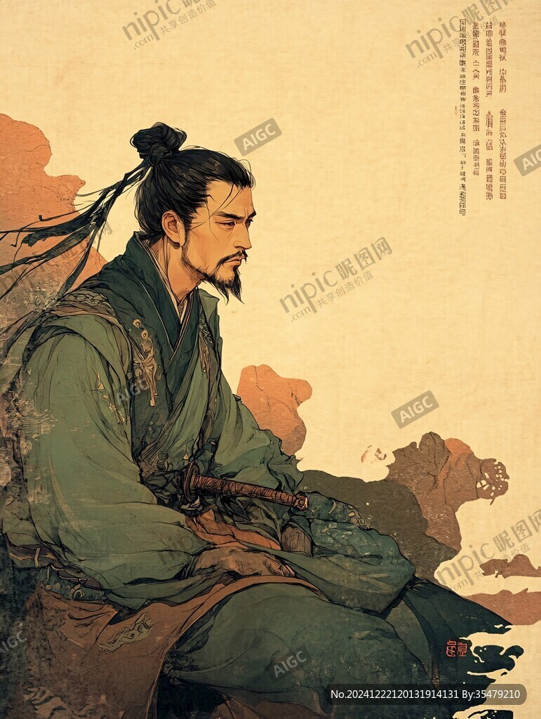 辛棄疾插畫