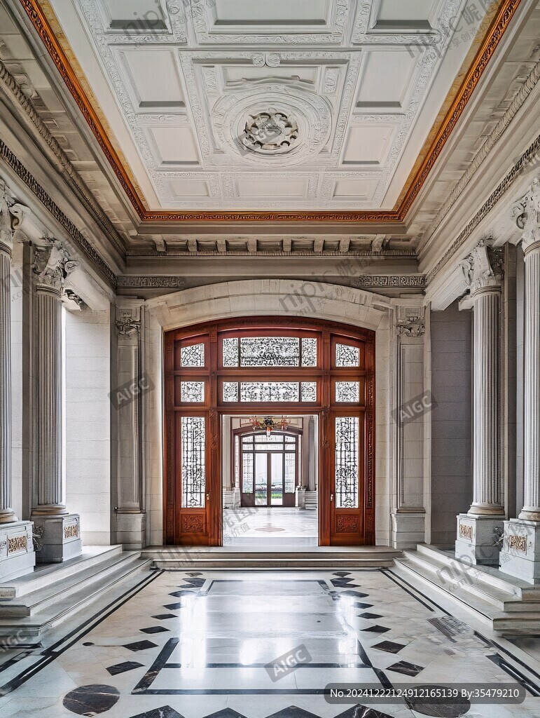 復旦歐式建筑大廳