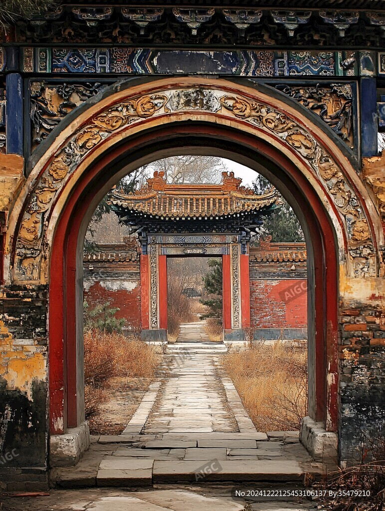 綺春園宮門
