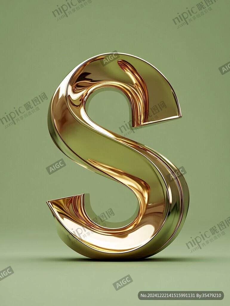 創(chuàng)意金色數(shù)字2