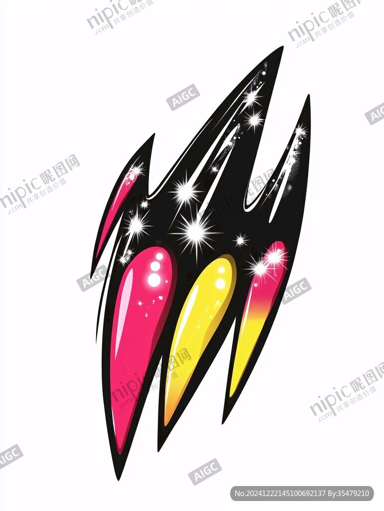 美甲培訓標志設計