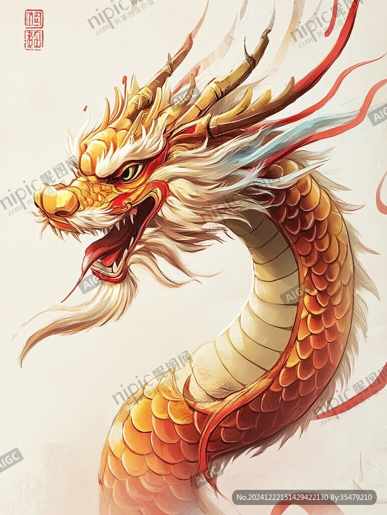 龍年插畫合集