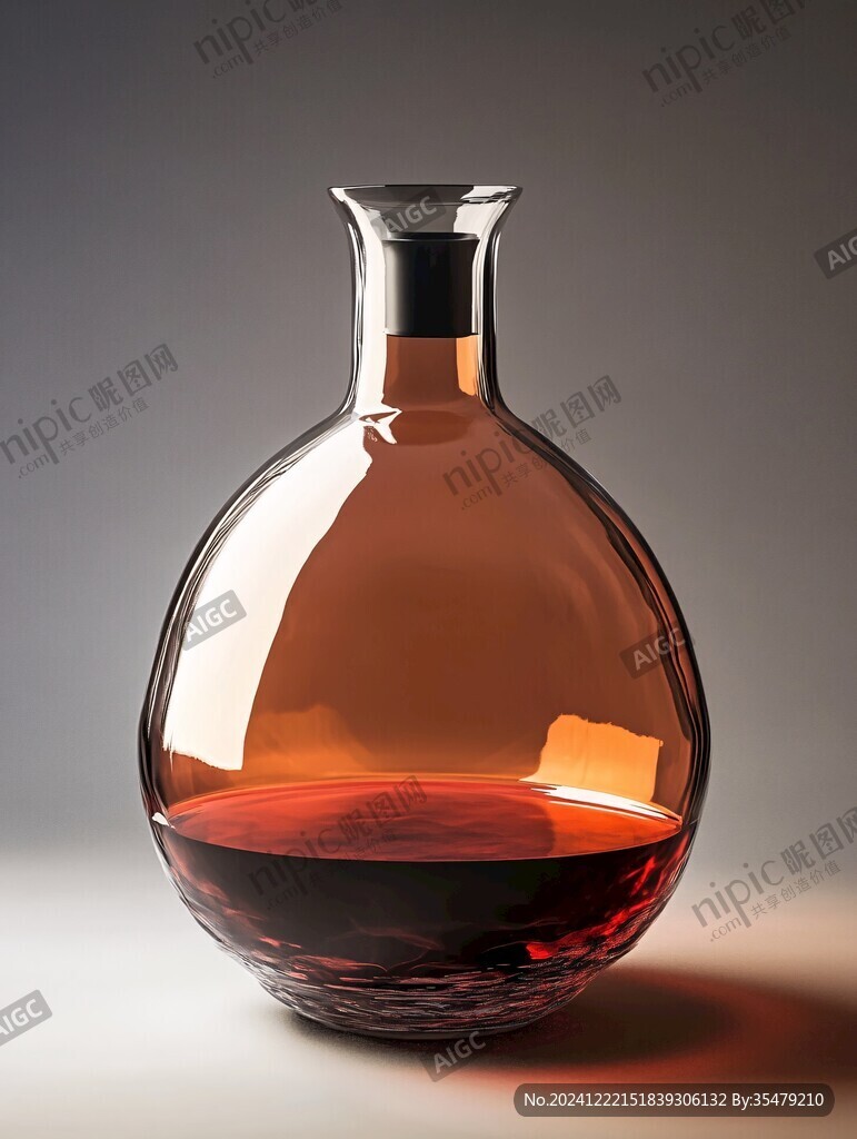 洋酒瓶效果圖