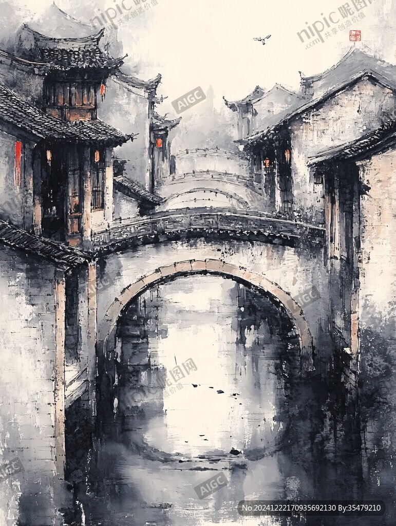 烏鎮(zhèn)水彩