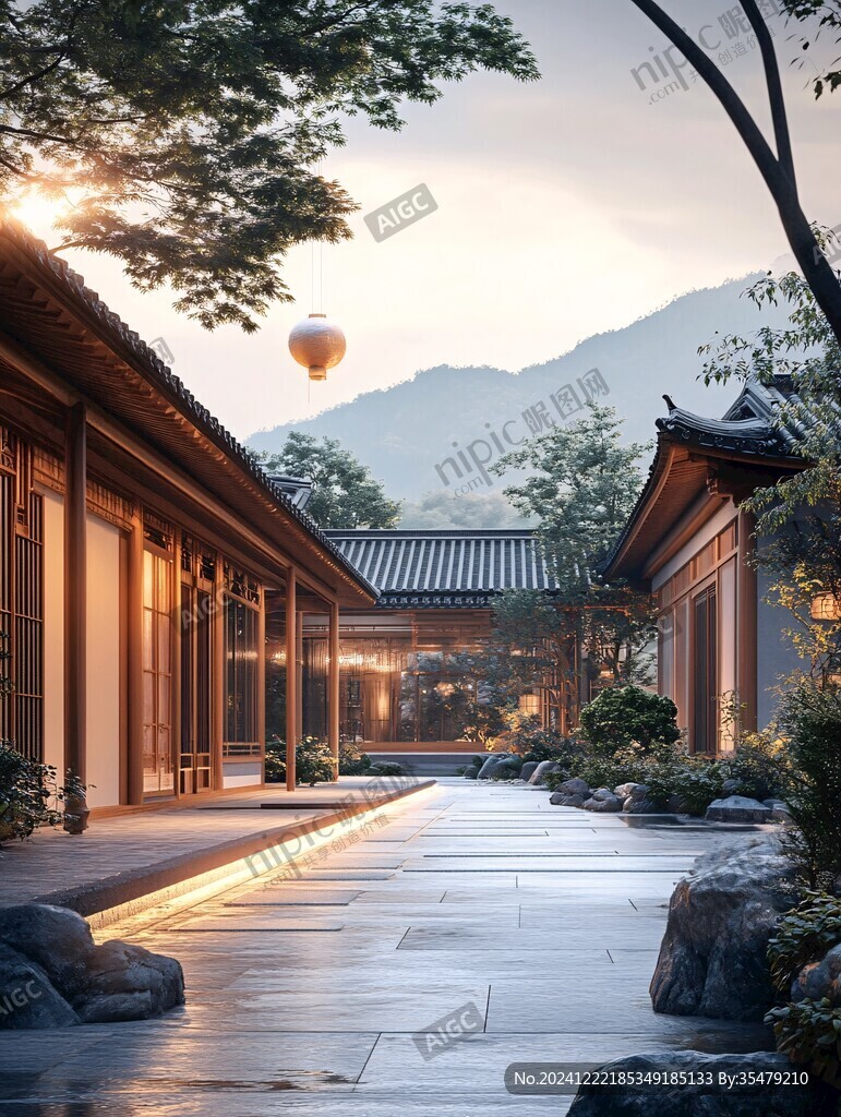 庭院四合院房地產(chǎn)