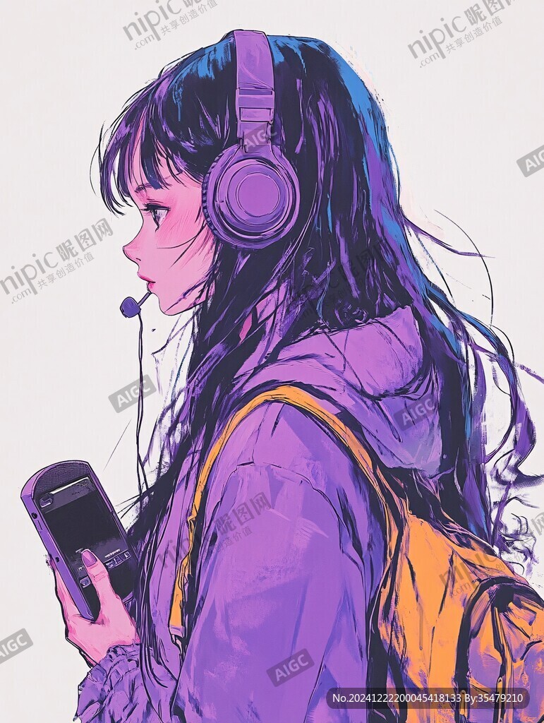 聽歌的少女