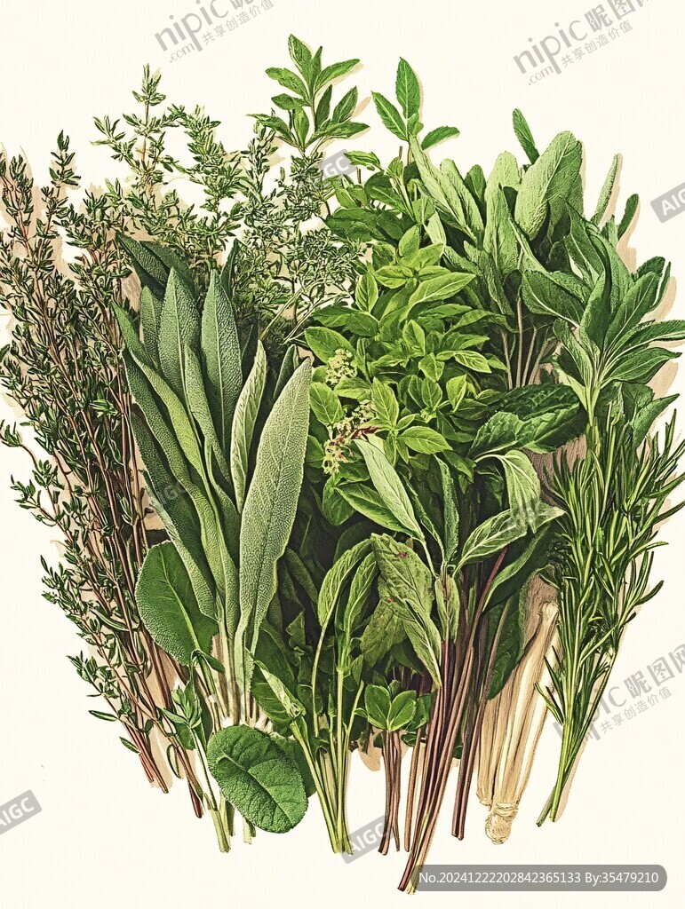 野菠菜插畫配圖