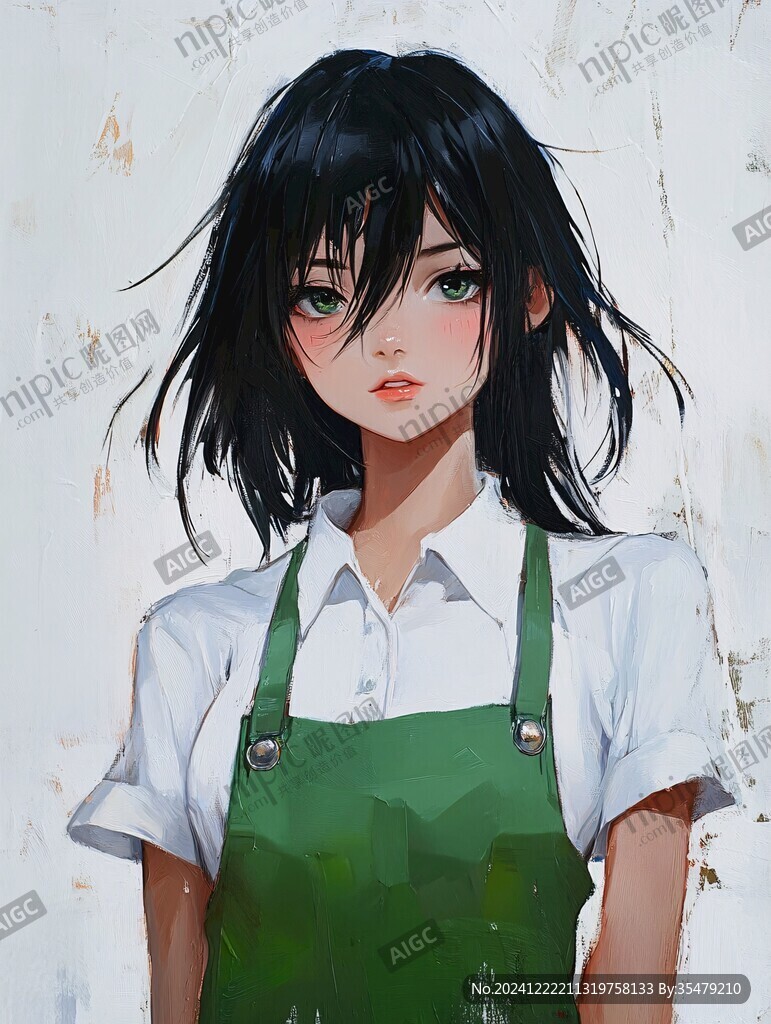 厚涂少女
