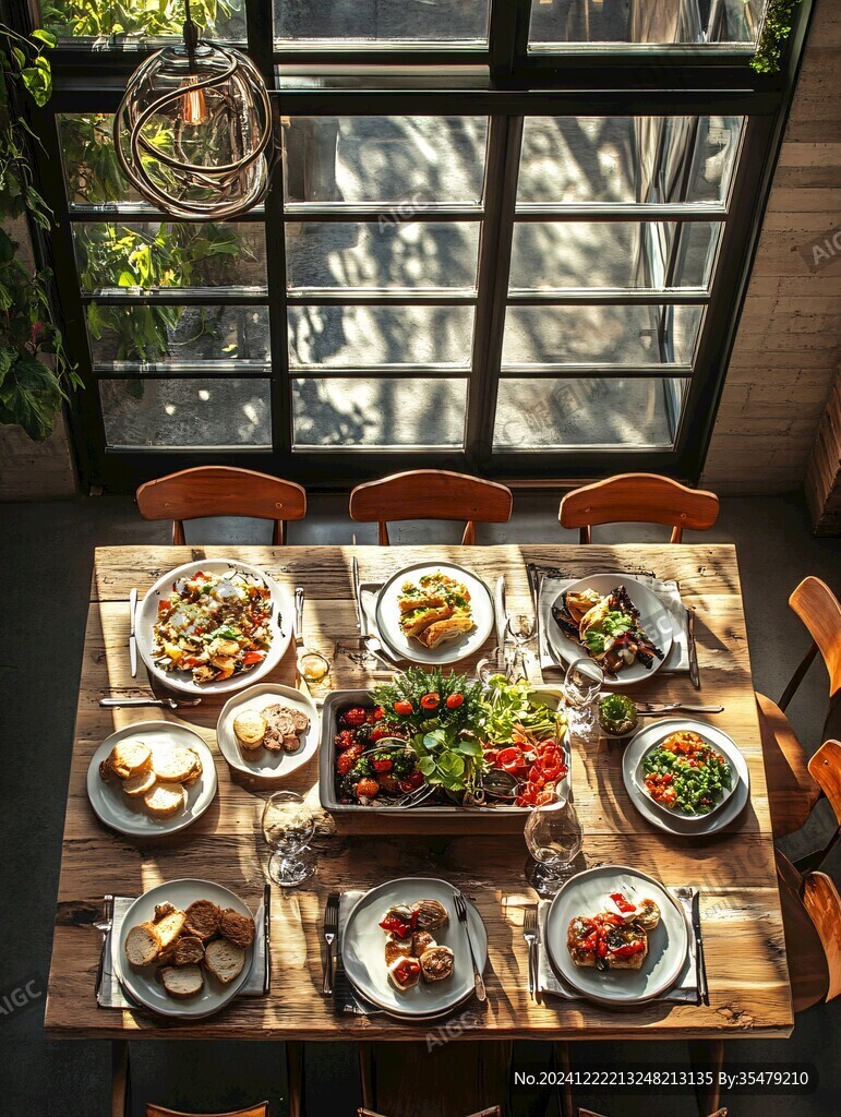 聚餐餐桌
