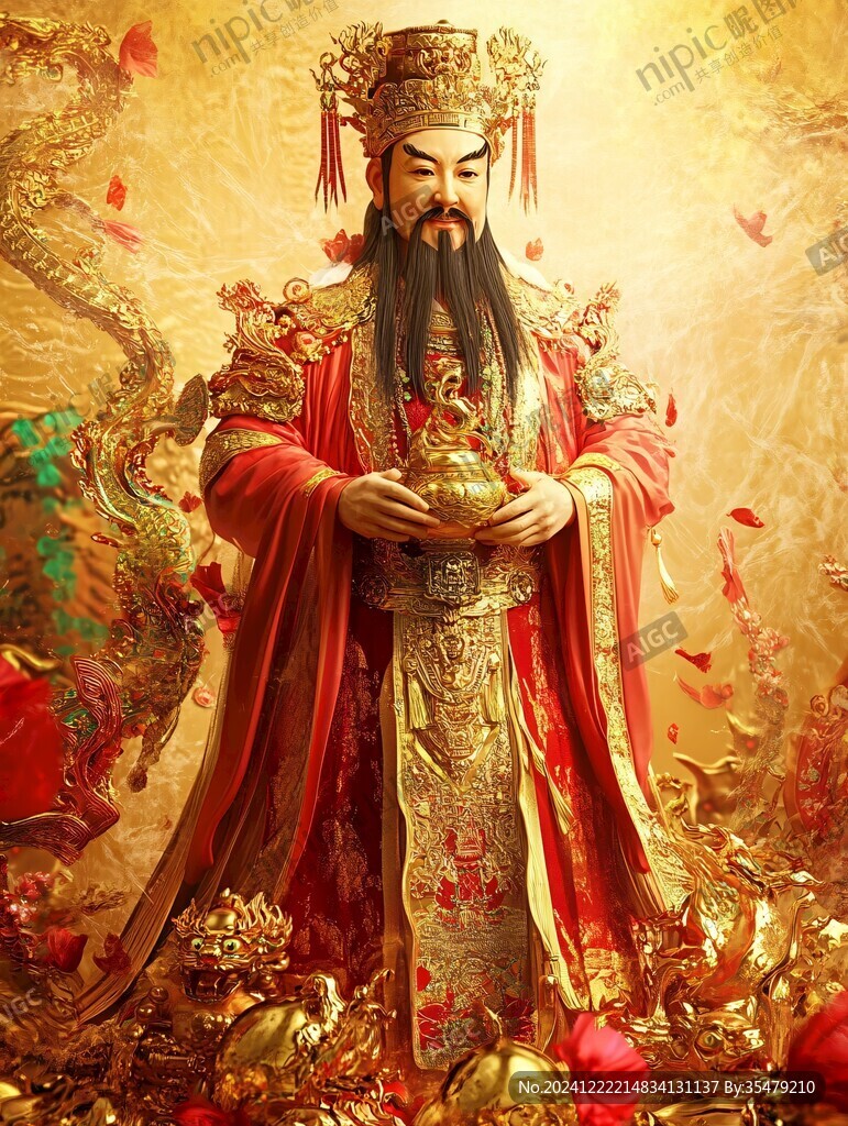 高清財神圖片