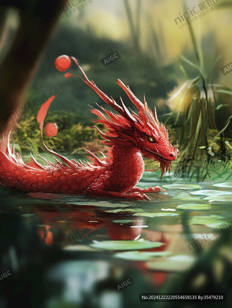微信移動(dòng)端卡通龍素材